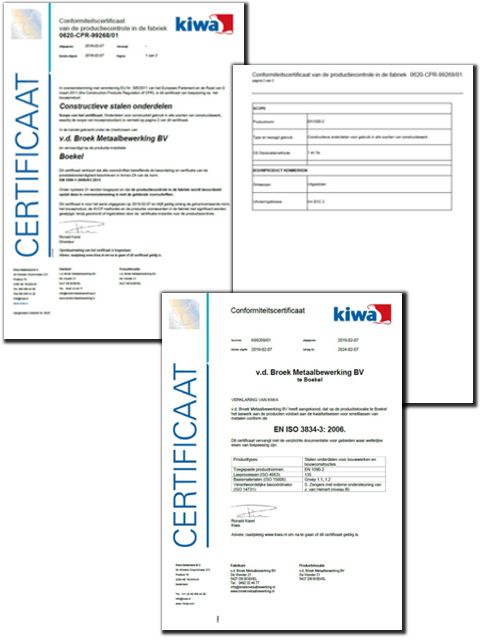 KIWA certificaten klein
